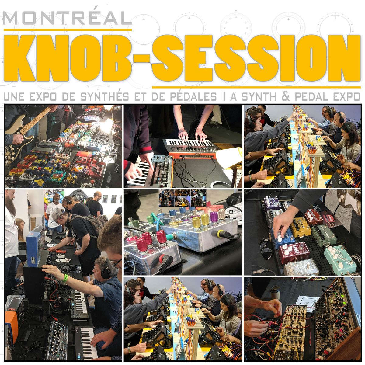 FREE/Gratuit ! MTL Knob-Session: Synth & Pedal Expo 2025, 23 August | Event in Montréal | AllEvents