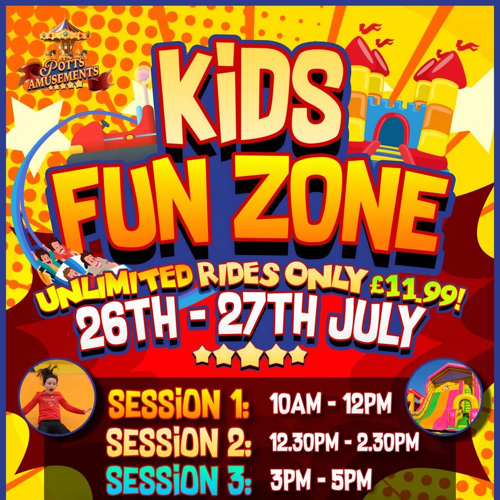 Kidz Fun Zone @ Hoddom Castle, 26 July | Event in Lockerbie | AllEvents