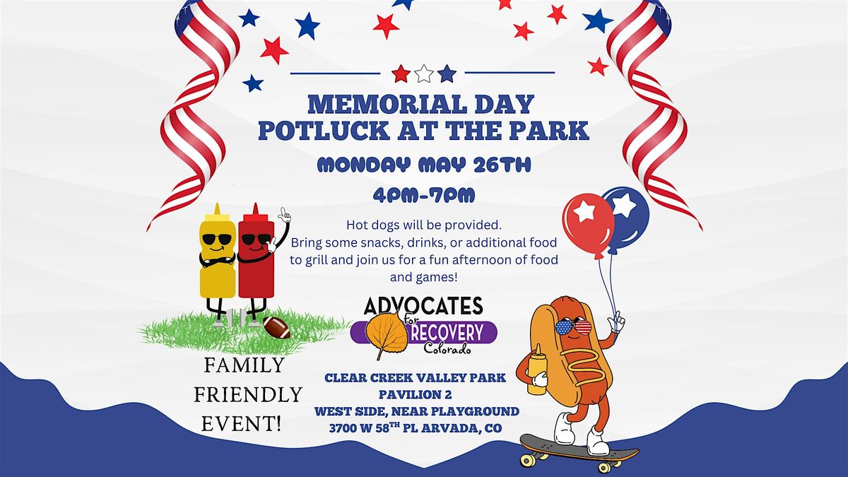 Memorial Day Potluck at the Park, 24 June | Event in Arvada | AllEvents