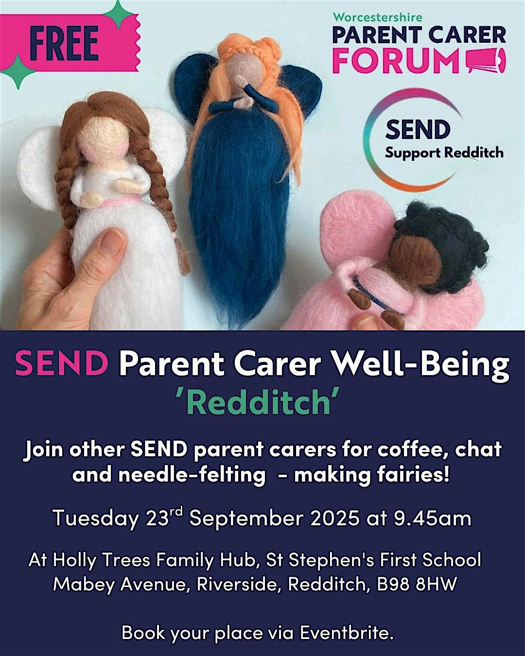 SEND Parent Carer Well-Being Redditch, 23 September | Event in Redditch | AllEvents