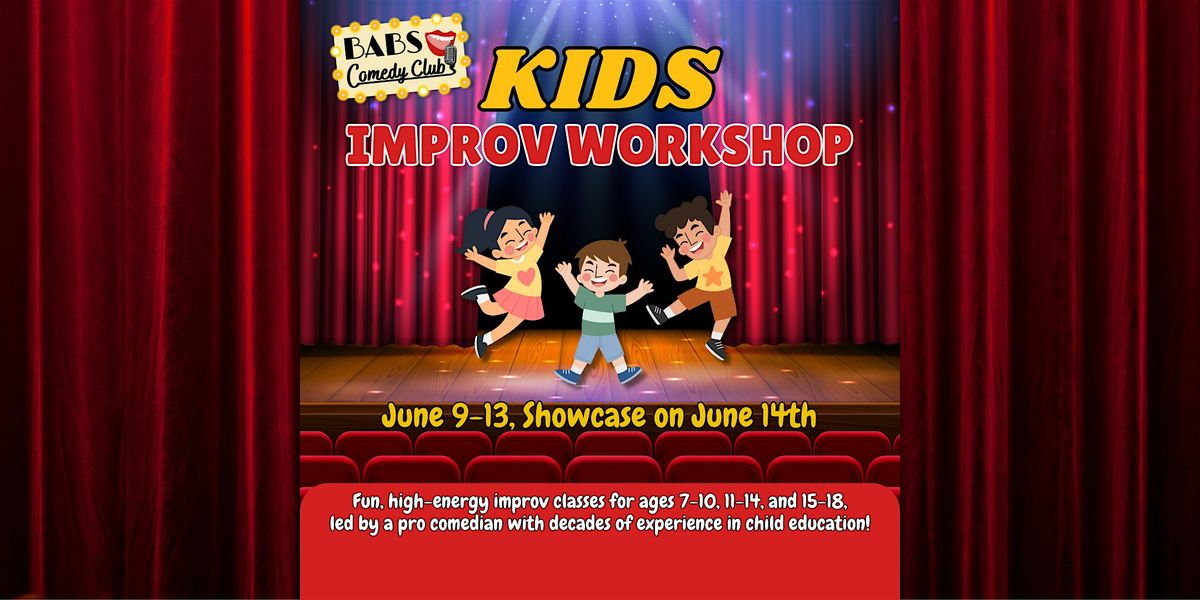 Teen's Improv Workshop at BABS: Ages 15-18, 9 June | Event in Forest Park | AllEvents