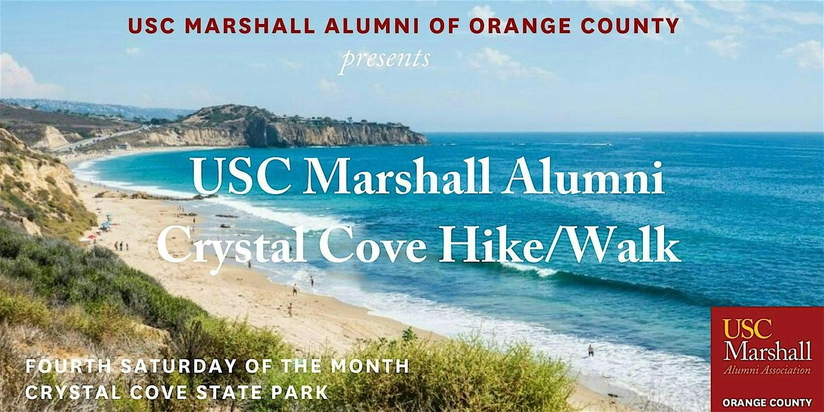 USC Marshall Alumni OC Hike/Walk at Crystal Cove - Sat 7/26, 26 July | Event in Newport Beach | AllEvents