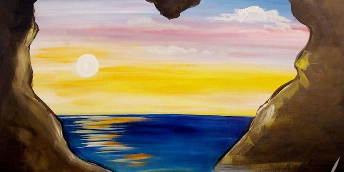 Heart-Shaped Cave Romance - Paint and Sip by Classpop!™, 11 July | Event in Austin | AllEvents
