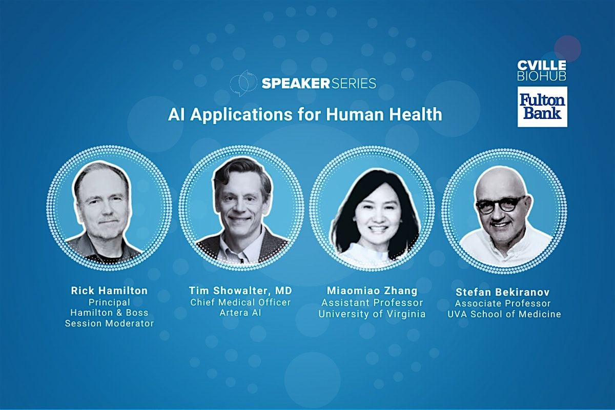 CvilleBioHub Speaker Series, 18 November | Event in Charlottesville | AllEvents