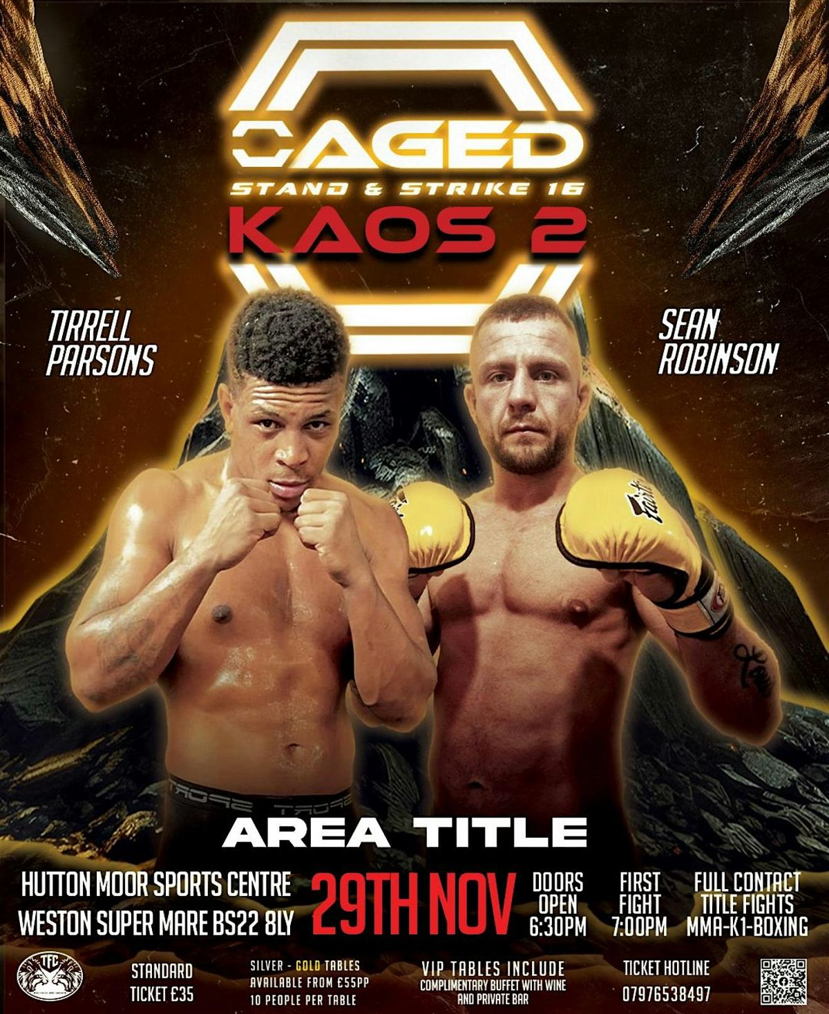 Caged SAS      -        KAOS 2, 29 November | Event in Weston-super-Mare | AllEvents