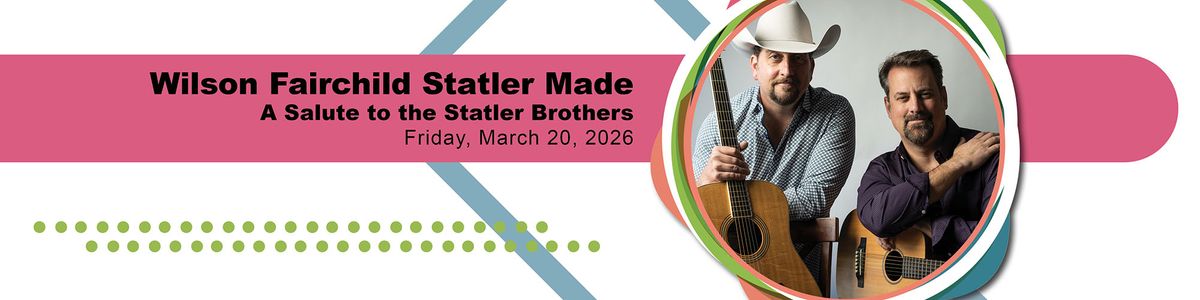 Wilson Fairchild, 18 September | Event in Brenham | AllEvents