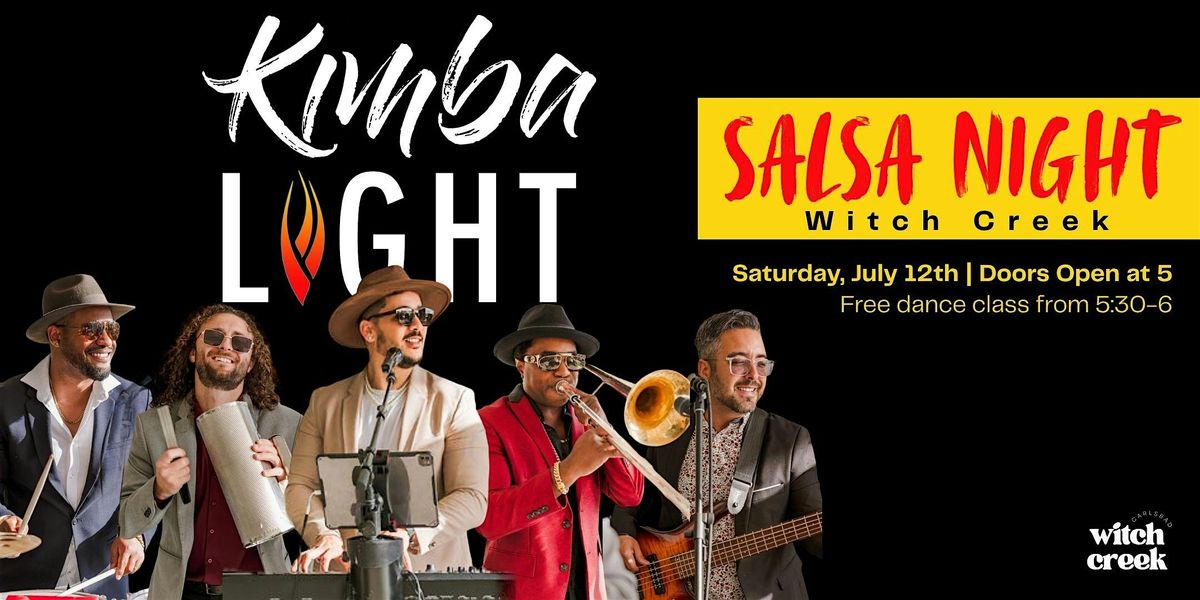 Salsa Night with Kimba Light, 12 July | Event in Carlsbad | AllEvents