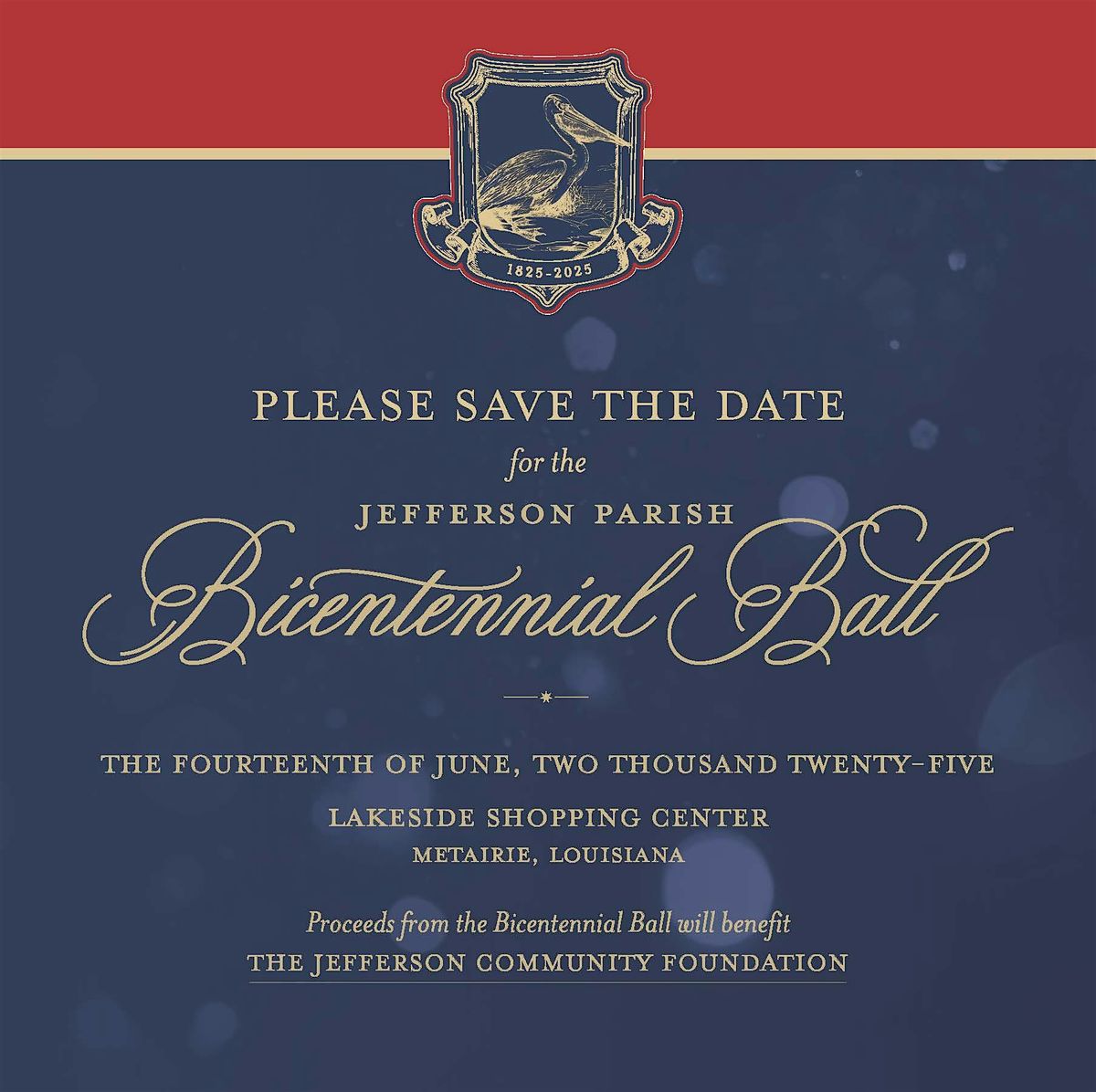 Jefferson Parish Bicentennial Ball, 14 June | Event in Metairie | AllEvents