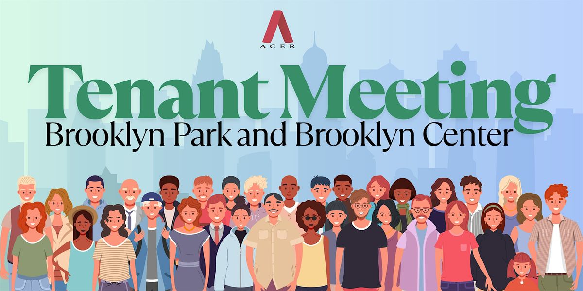Tenant Meeting: Brooklyn Park and Brooklyn Center, 29 May | Event in Brooklyn Park | AllEvents