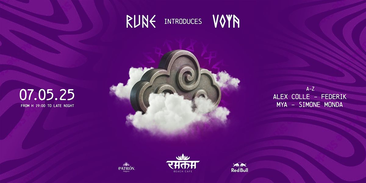 VOYA — The Dream State @RamaBeachCafè | 07.06.25, 19 July | Event in Castel Volturno | AllEvents