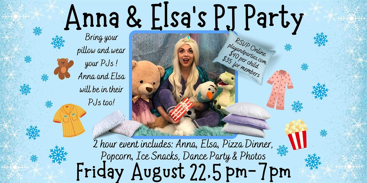 Anna & Elsa's PJ Party, 22 August | Event in Orange | AllEvents