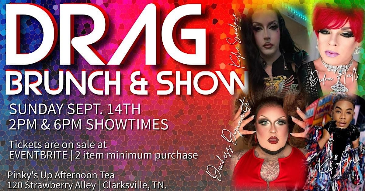 Drag Brunch  & Show, 14 September | Event in Clarksville | AllEvents