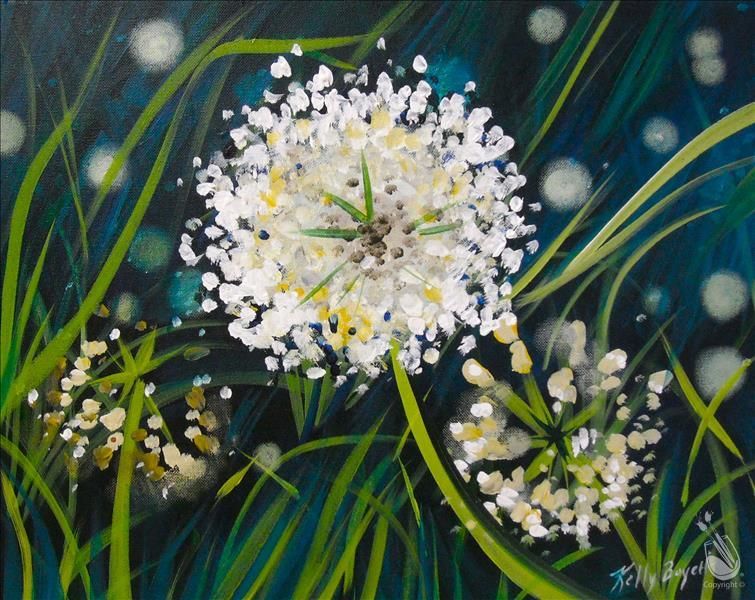 White Wildgrass Paint Night, Painting with a Twist (2100 Stephens Ave