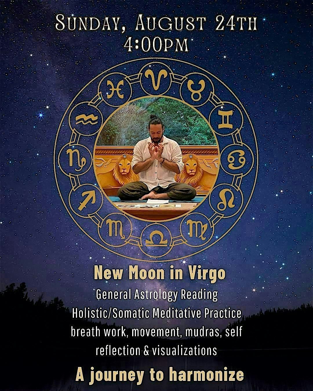 New Moon in Virgo, 24 August | Event in Tampa | AllEvents