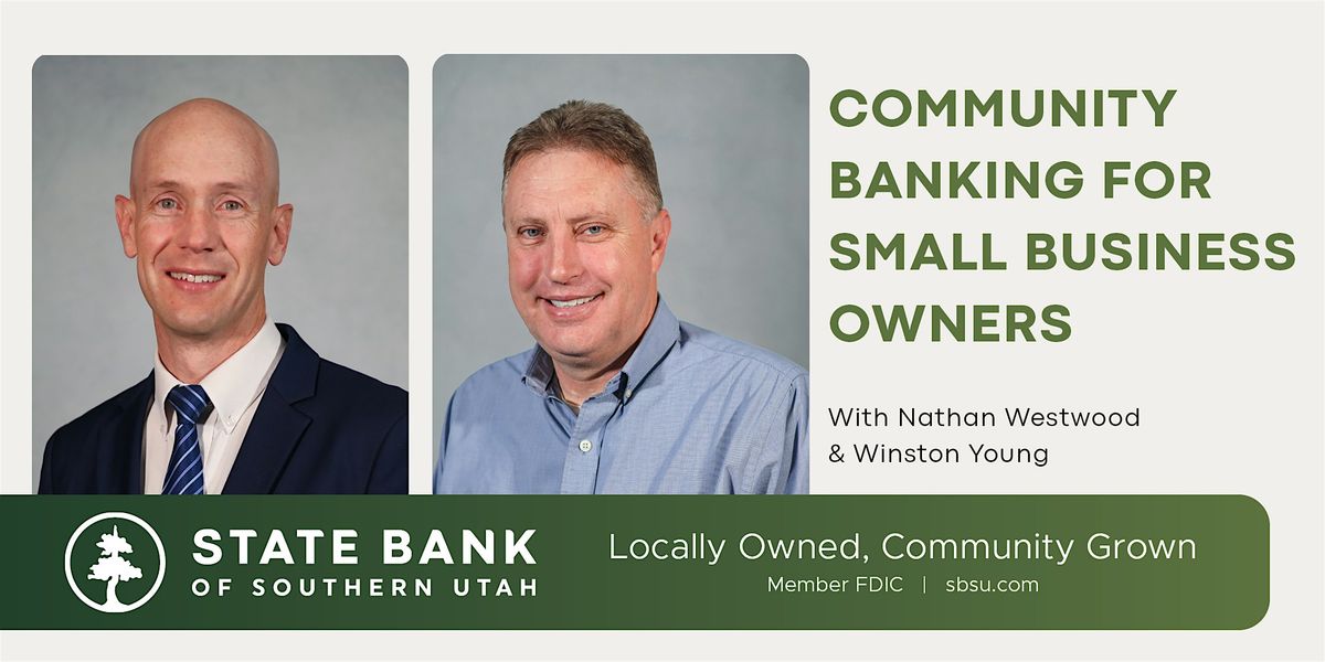 Community Banking for Small Business Owners, 11 September | Event in Cedar City | AllEvents