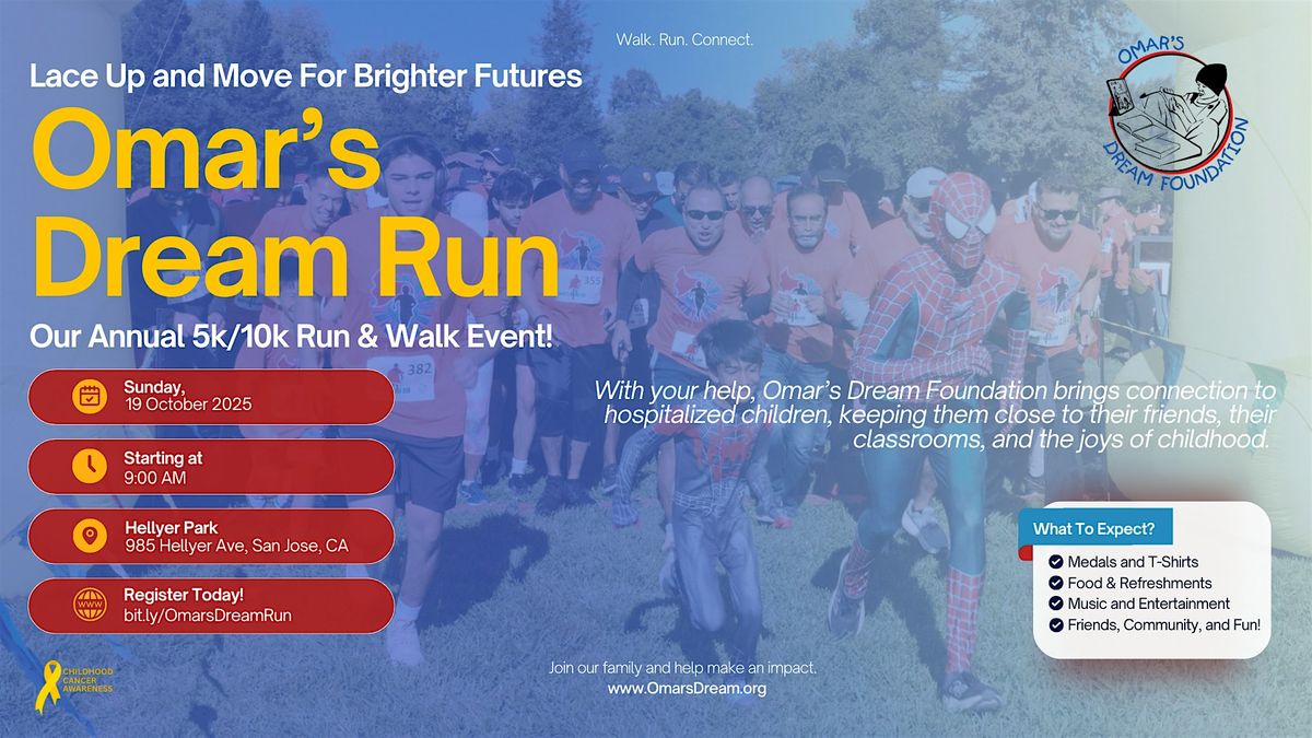 Omar's Dream Run, 19 October | Event in San Jose | AllEvents