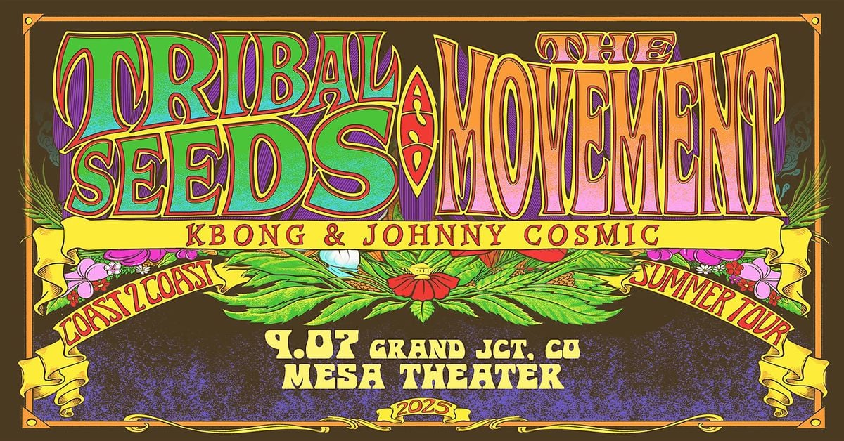 The Movement + Tribal Seeds, 7 September | Event in Grand Junction | AllEvents