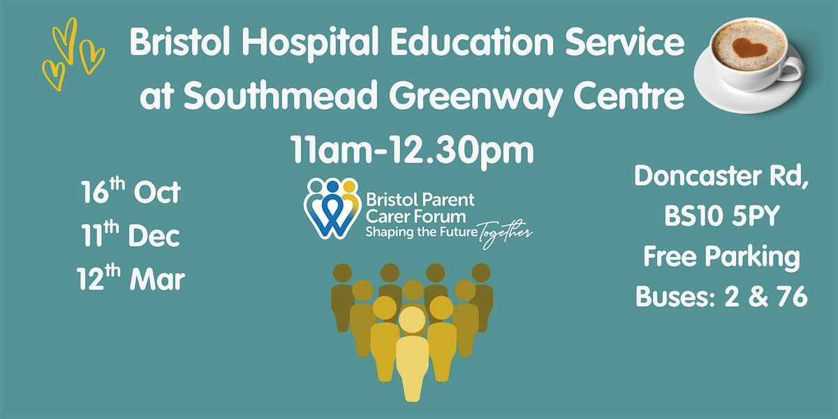 Coffee Morning | Bristol Hospital Education Service | Event in Bristol | AllEvents