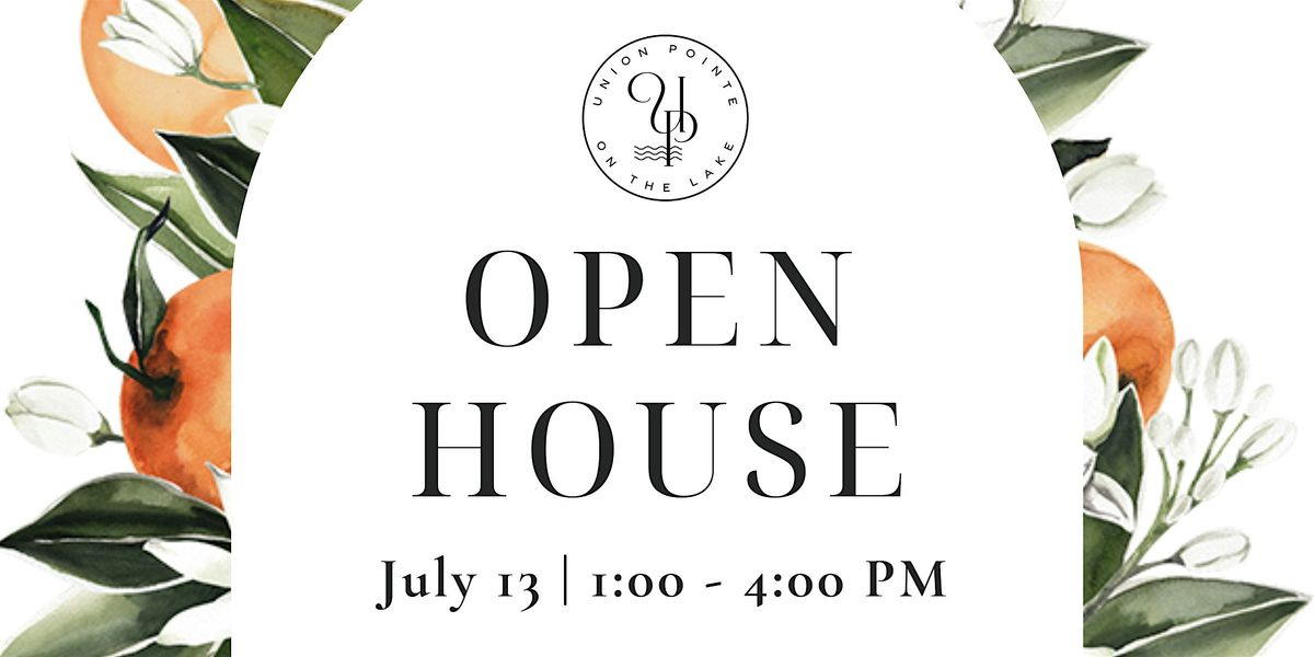 Union Pointe Open House, 13 July | Event in Austin | AllEvents