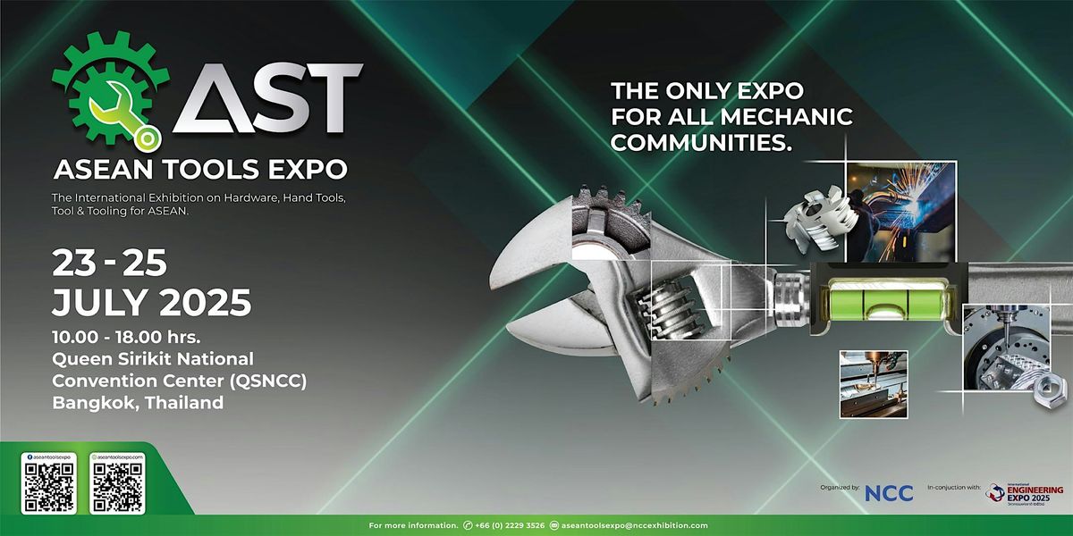 ASEAN Tools Expo 2025, 23 July | Event in Khet Khlong Toei | AllEvents