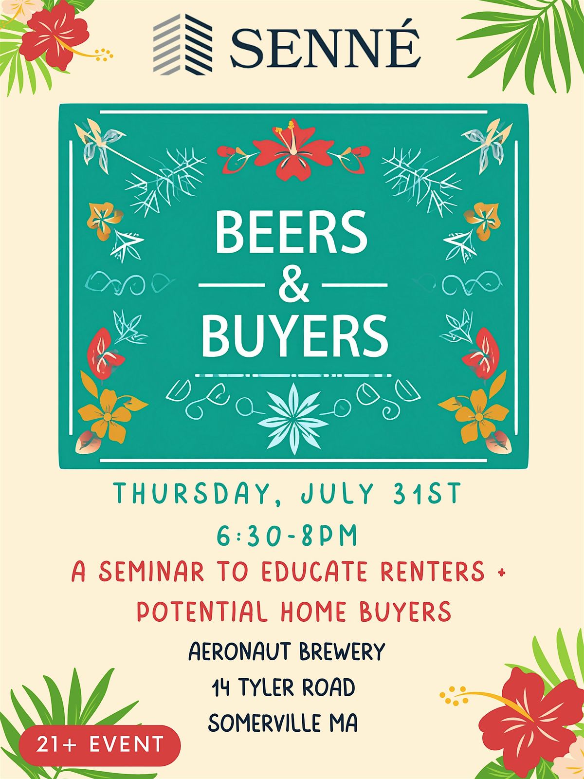 Home Buyers and Beers, 31 July | Event in Somerville | AllEvents