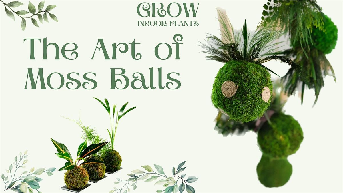 The Art of Moss Balls, 7 October | Event in Thetford | AllEvents