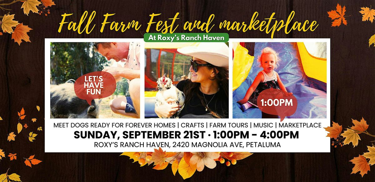 Fall Farm Fest and Marketplace, 21 September | Event in Petaluma | AllEvents