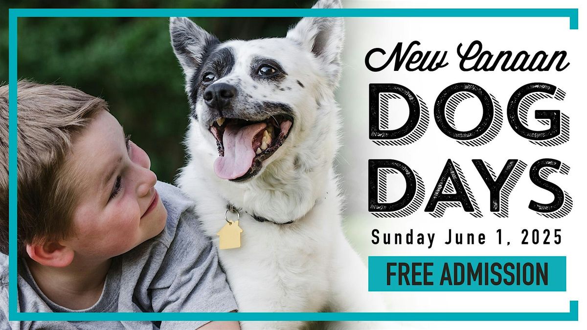 New Canaan Dog Days 2025 Presented by Pet Pantry Warehouse, 1 June | Event in New Canaan | AllEvents