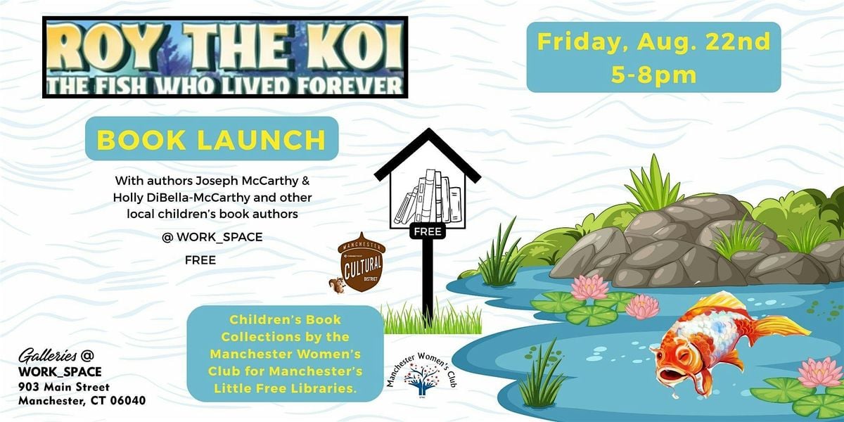 Roy the Koi Book Launch: From Pond to Page, 22 August | Event in Manchester | AllEvents