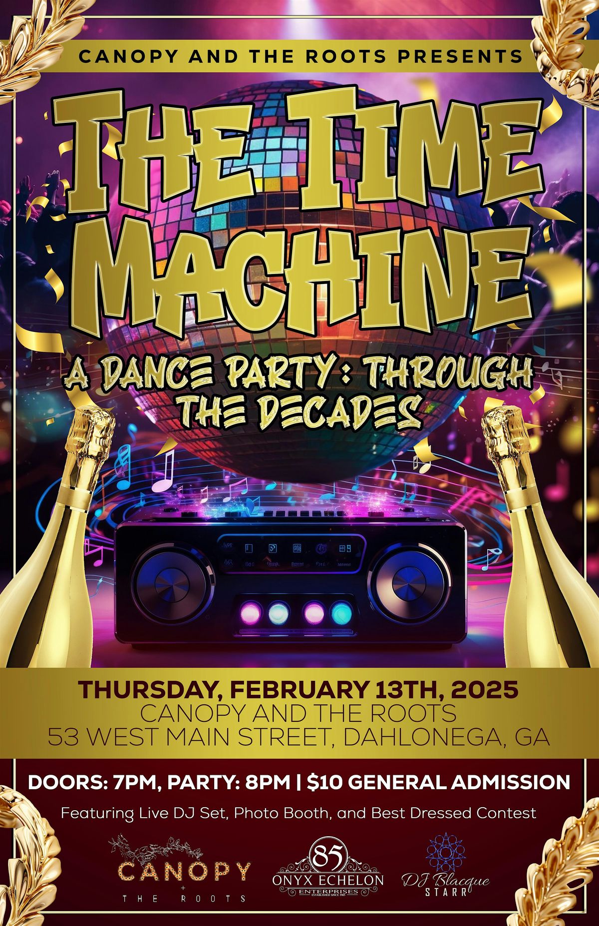 The Time Machine, First Friday 90s Dance Party at the Roots, 1 August | Event in Dahlonega | AllEvents