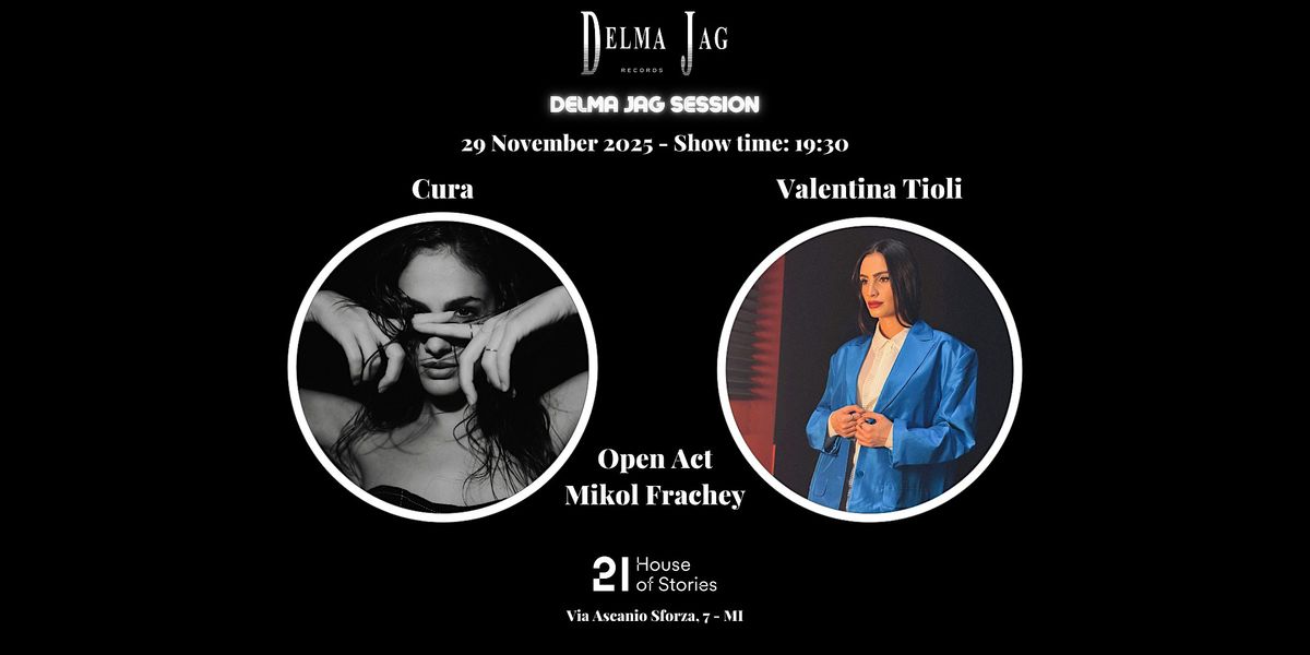 Delma Jag Session at 21 house of stories navigli, Milan, 29 November | Event in Milano | AllEvents