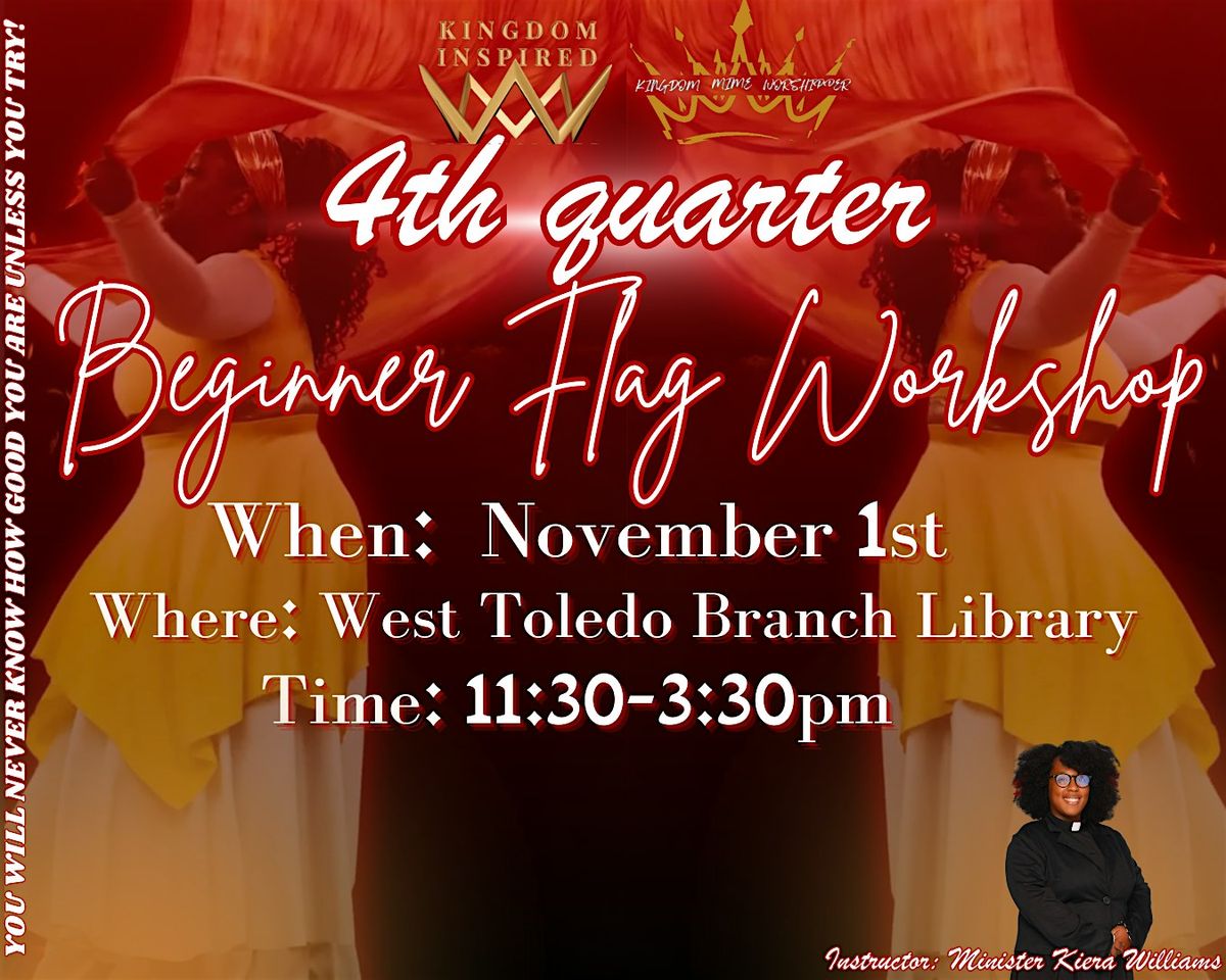 Beginner Flag Workshop, 1 November | Event in Toledo | AllEvents