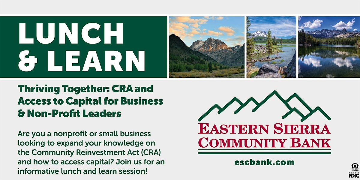Lunch and Learn, 6 August | Event in Bishop | AllEvents