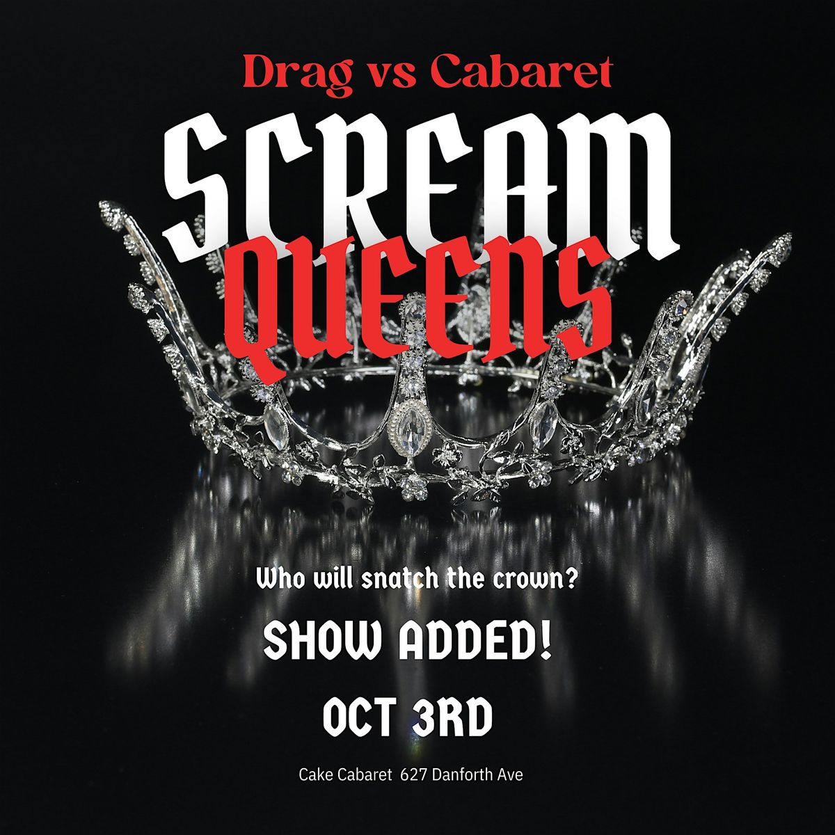 Drag vs. Cabaret: Scream Queens | Event in Toronto | AllEvents