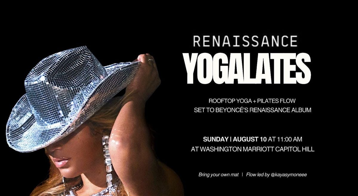 A Sunday Kind Of Love- Rooftop Yogalates Summer Series, 10 August | Event in Washington | AllEvents
