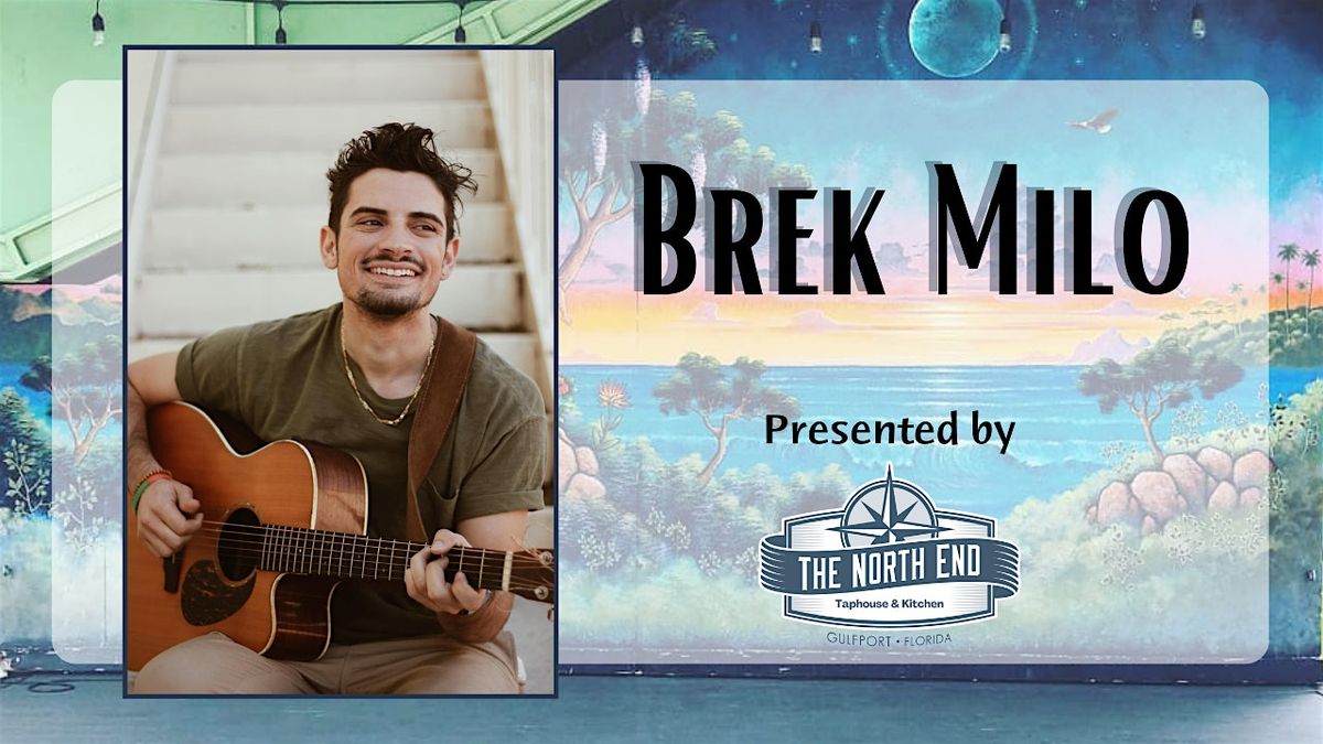 Brek Milo, 6 September | Event in Gulfport | AllEvents