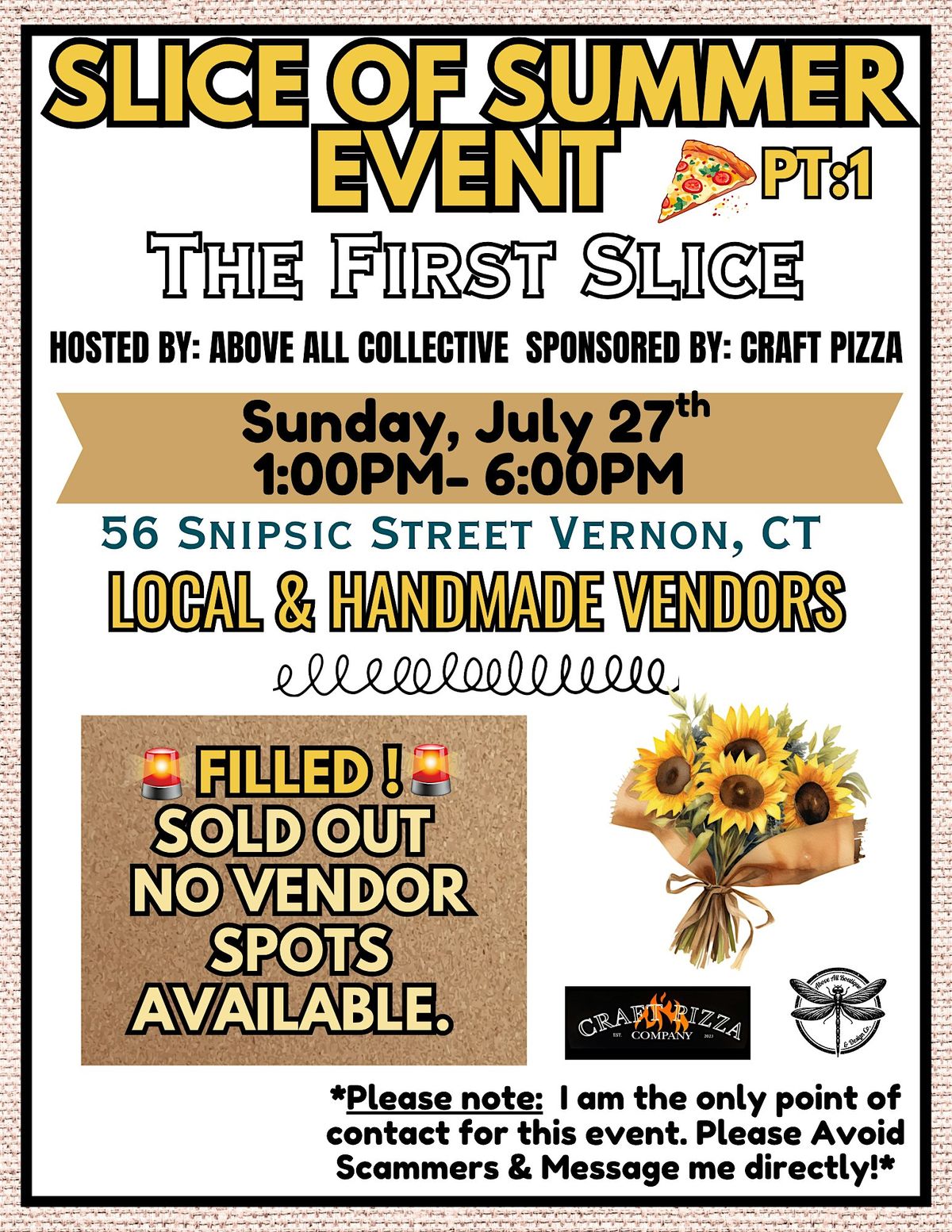 SLICE OF SUMMER VENDOR EVENT, 27 July | Event in Vernon | AllEvents