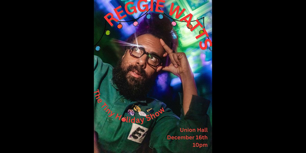 Reggie Watts Tiny Holiday Show, 16 December | Event in Brooklyn | AllEvents