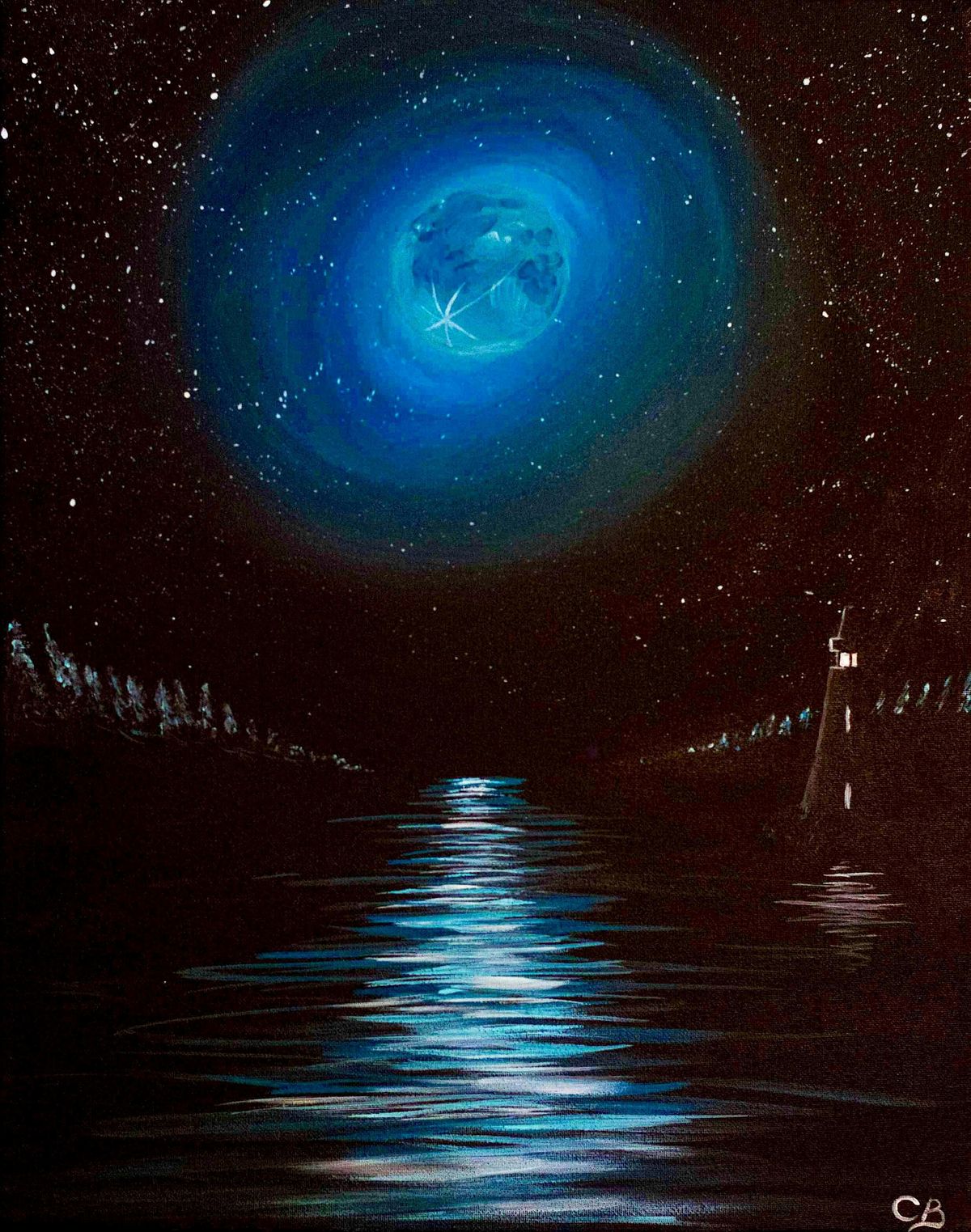 Toledo Paint & Sip Party – Blue Moon Lighthouse, 16 August | Event in Toledo | AllEvents