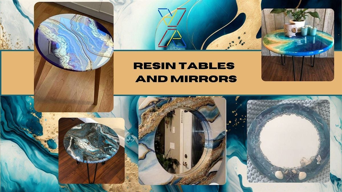 Resin Tables and Mirrors Workshop, 28 September | Event in Carbondale | AllEvents
