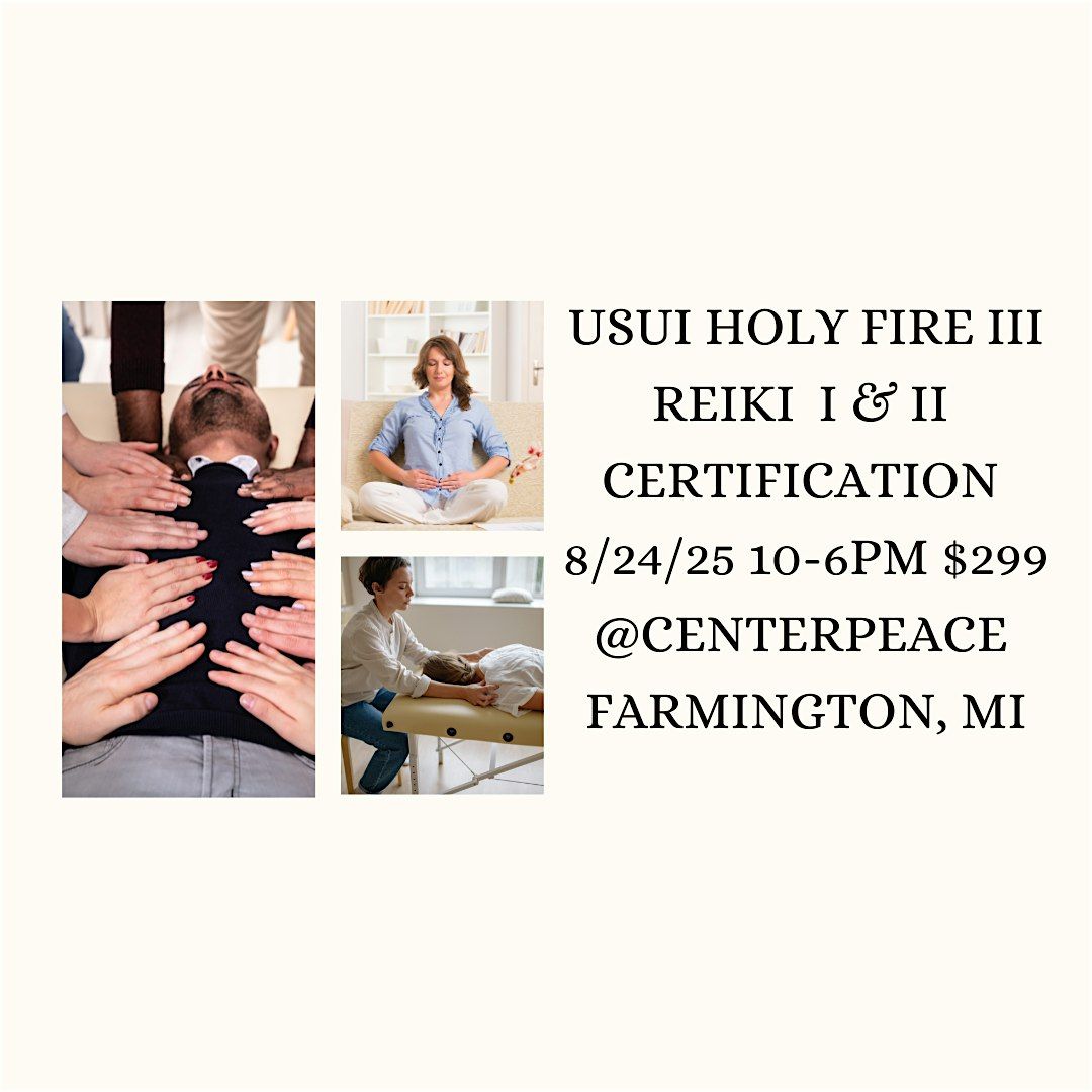 Reiki I & II Certification, 24 August | Event in Farmington | AllEvents