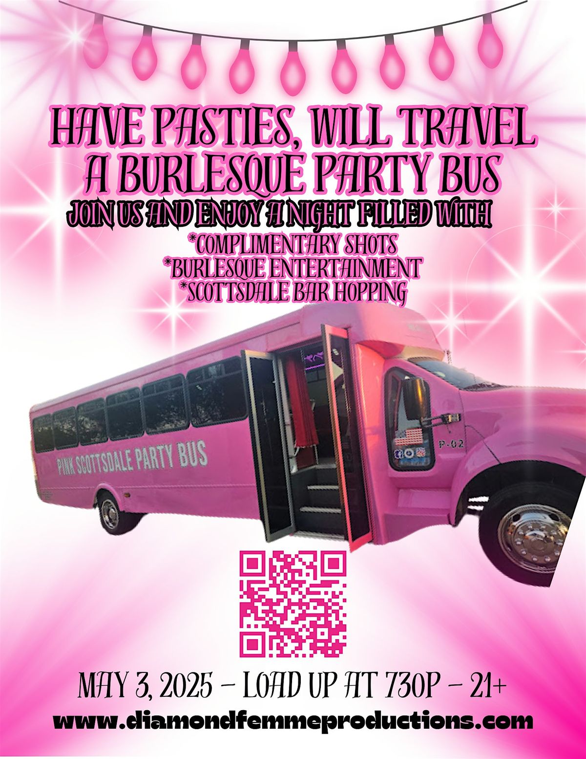 Have Pasties, Will Travel - A Burlesque Party Bus, 3 May | Event in Scottsdale | AllEvents