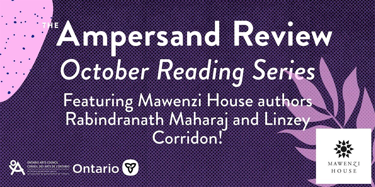 The Ampersand Review October Reading Series, 9 October | Event in Mississauga | AllEvents