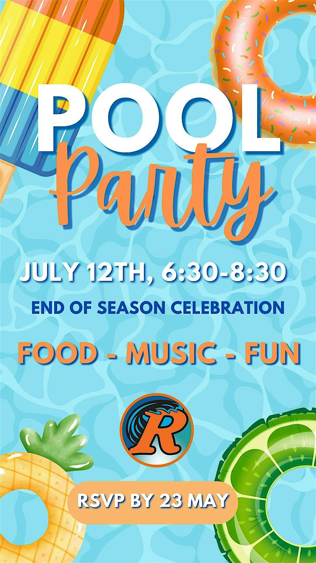End of Season Pool Party Spring 25', 12 July | Event in New Bern | AllEvents