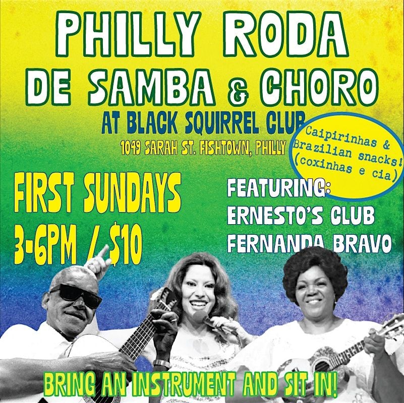 Philly Roda de Samba e Choro, 2 November | Event in Philadelphia | AllEvents