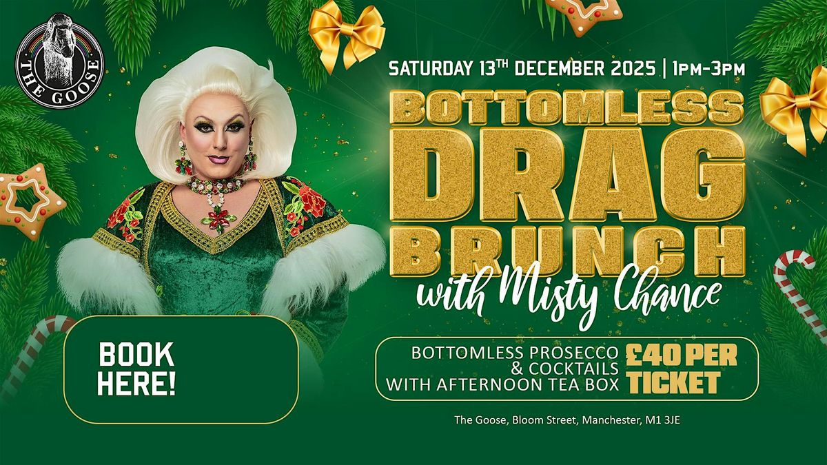 Bottomless Drag Brunch with Misty Chance, 13 December | Event in Manchester | AllEvents