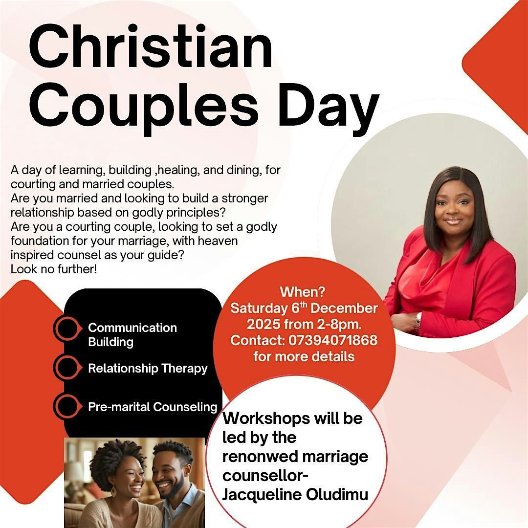 Rekindling the Fire and Fanning the Flame-Christian couples day of building, 6 December | Event in London