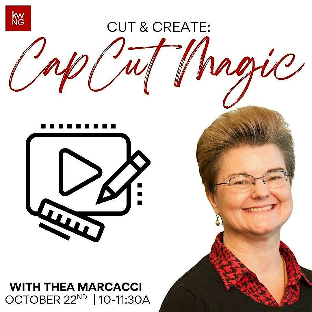 Cut & Create: CapCut Magic, 22 October | Event in Buford | AllEvents