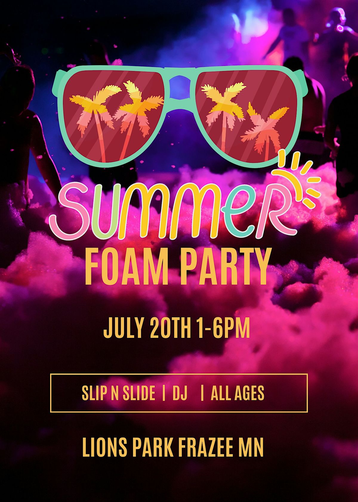 Frazee Foam Party, 20 July | Event in Frazee | AllEvents