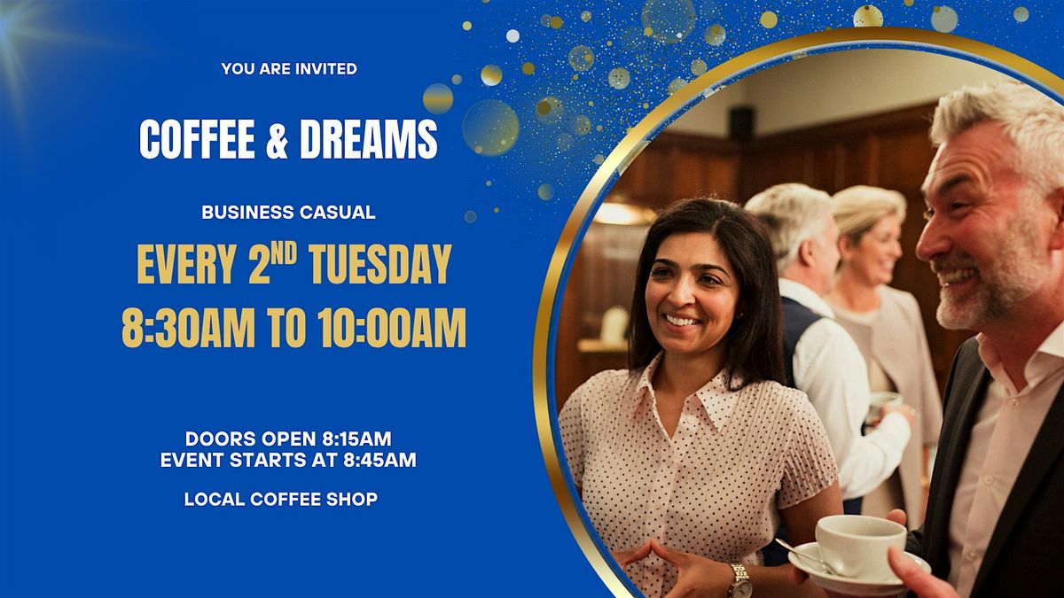 Coffee & Dreams Networking, 8 July | Event in St. Petersburg | AllEvents